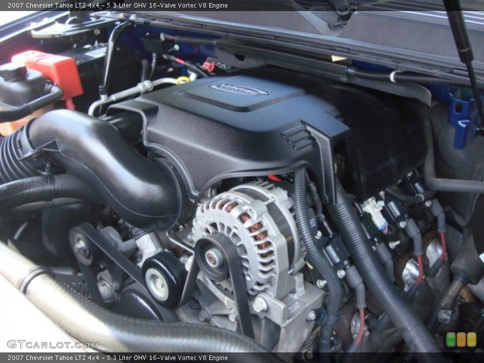 5.3 Liter OHV 16-Valve Vortec V8 Engine for the 2007 Chevrolet Tahoe #69246915