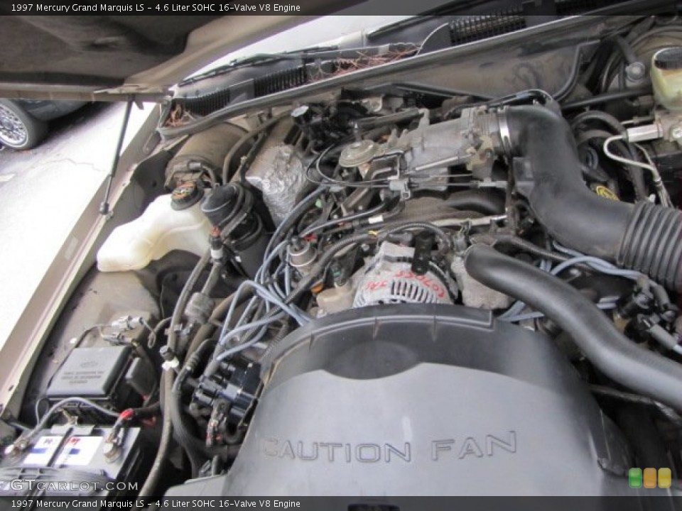 4.6 Liter SOHC 16-Valve V8 Engine for the 1997 Mercury Grand Marquis #69248466