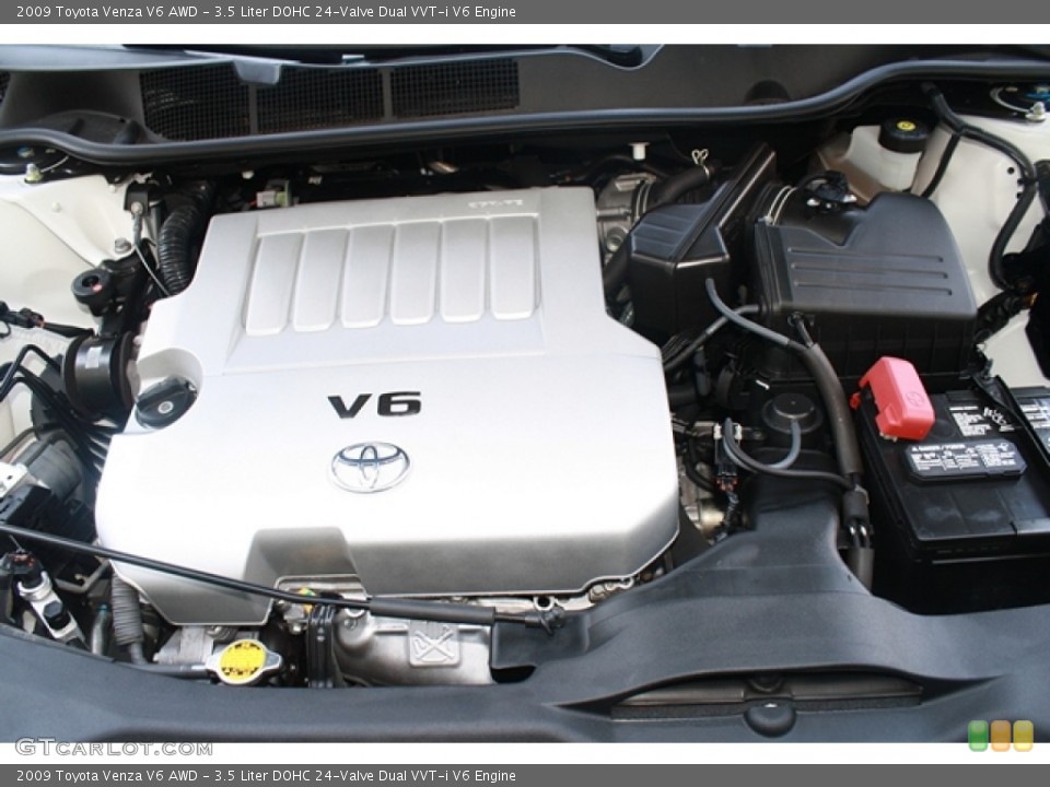 3.5 Liter DOHC 24-Valve Dual VVT-i V6 Engine for the 2009 Toyota Venza #69260379