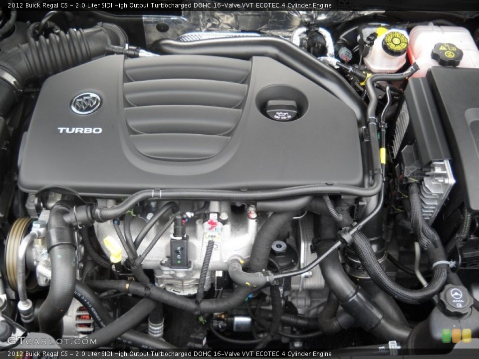 2.0 Liter SIDI High Output Turbocharged DOHC 16-Valve VVT ECOTEC 4 Cylinder Engine for the 2012 Buick Regal #69263796