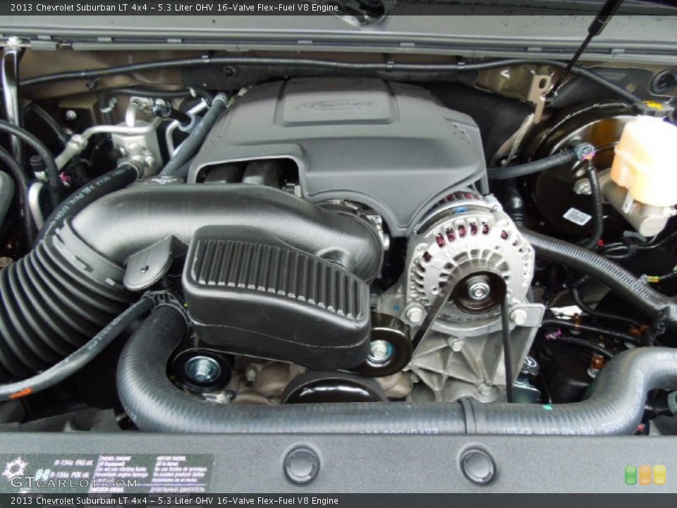5.3 Liter OHV 16-Valve Flex-Fuel V8 Engine for the 2013 Chevrolet Suburban #69269145