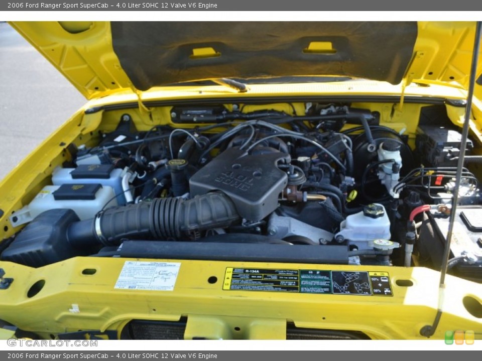 4.0 Liter SOHC 12 Valve V6 Engine for the 2006 Ford Ranger #69273315