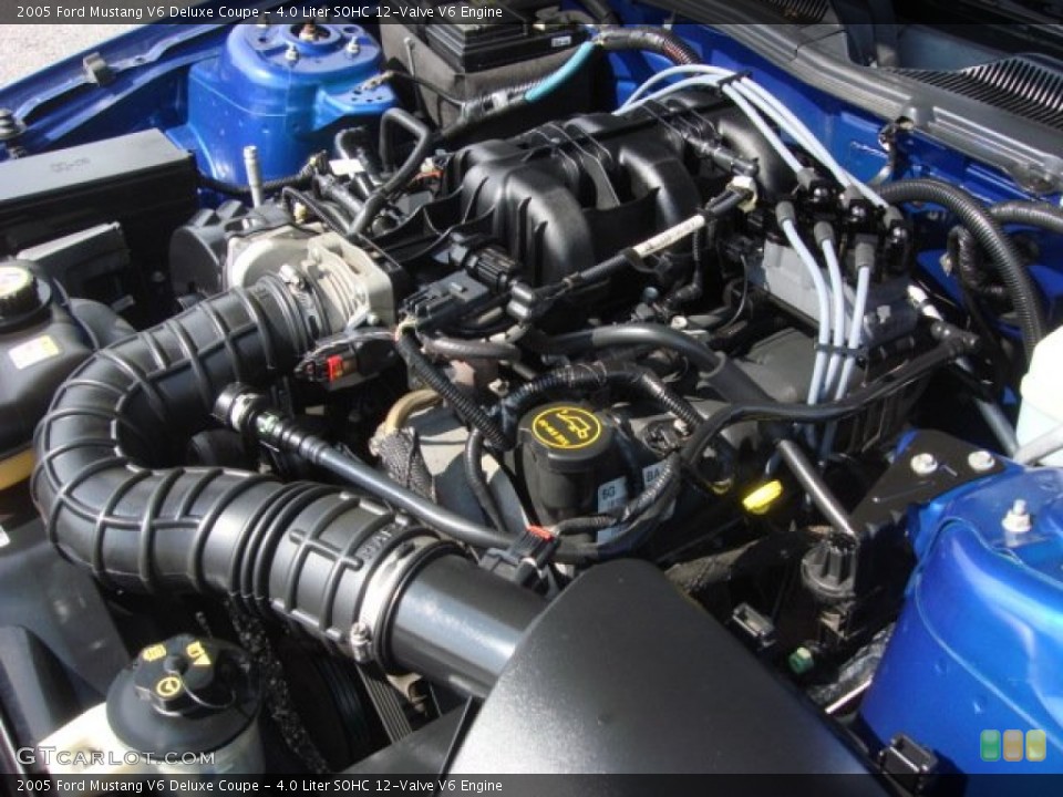 4.0 Liter SOHC 12-Valve V6 Engine for the 2005 Ford Mustang #69278142