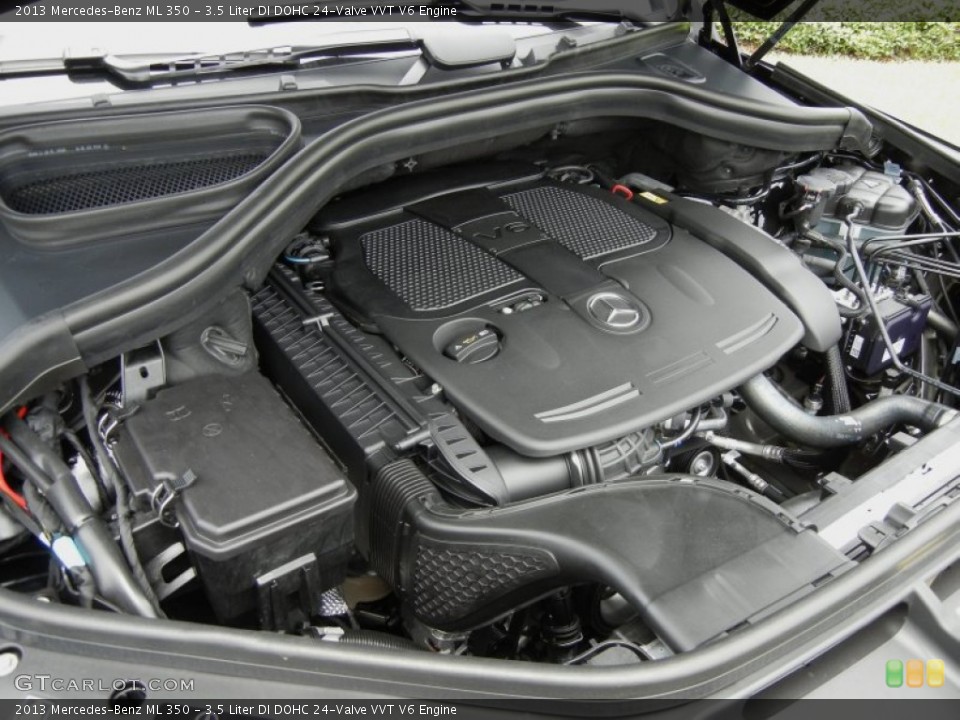 3.5 Liter DI DOHC 24-Valve VVT V6 2013 Mercedes-Benz ML Engine