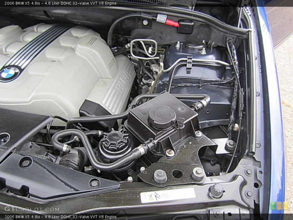 4.8 Liter DOHC 32-Valve VVT V8 Engine for the 2006 BMW X5 #69284607