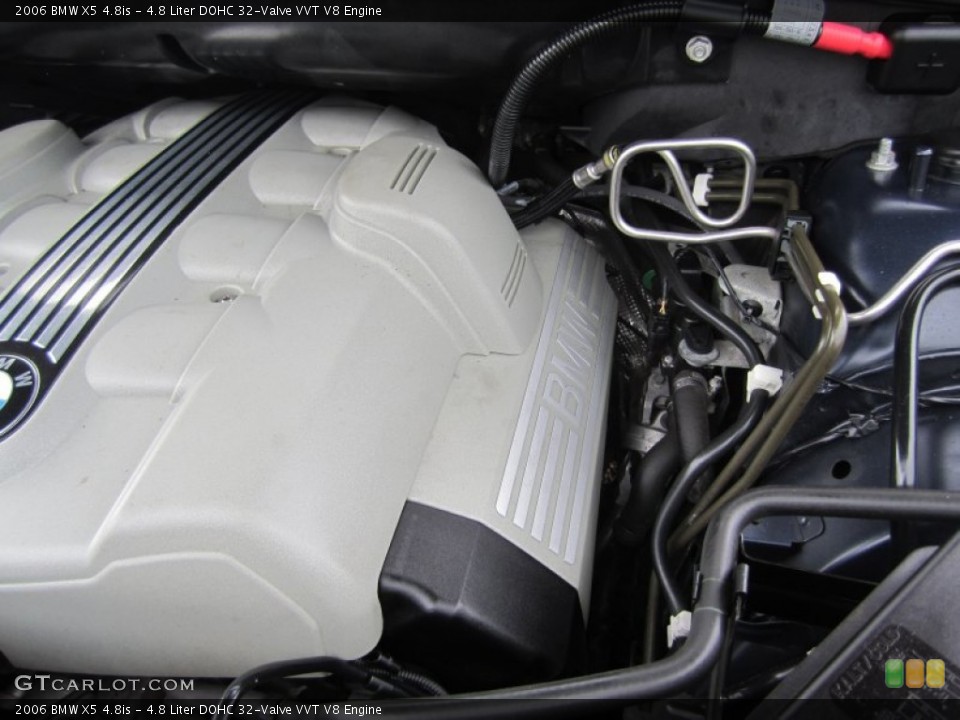 4.8 Liter DOHC 32-Valve VVT V8 Engine for the 2006 BMW X5 #69284616