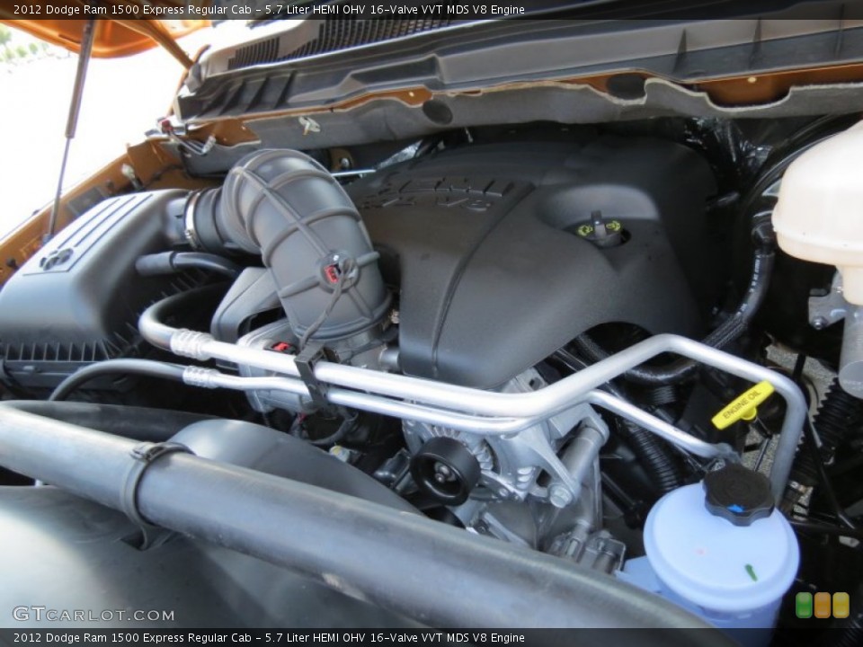 5.7 Liter HEMI OHV 16-Valve VVT MDS V8 Engine for the 2012 Dodge Ram 1500 #69316635