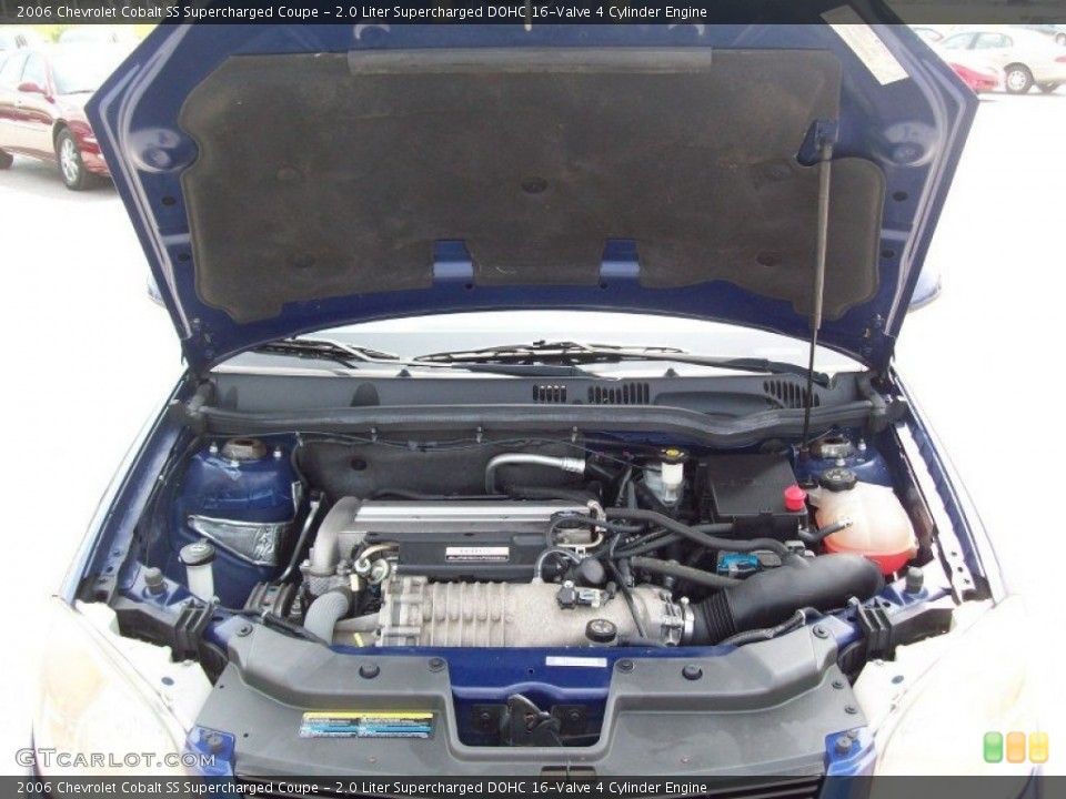 2.0 Liter Supercharged DOHC 16-Valve 4 Cylinder 2006 Chevrolet Cobalt Engine