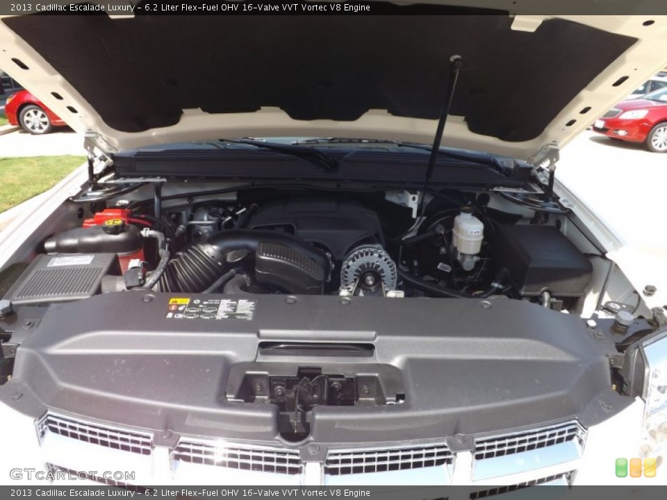6.2 Liter Flex-Fuel OHV 16-Valve VVT Vortec V8 Engine for the 2013 Cadillac Escalade #69325656