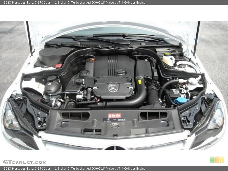 1.8 Liter DI Turbocharged DOHC 16-Valve VVT 4 Cylinder Engine for the 2013 Mercedes-Benz C #69326793