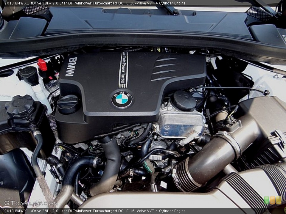 2.0 Liter DI TwinPower Turbocharged DOHC 16-Valve VVT 4 Cylinder Engine for the 2013 BMW X1 #69327216