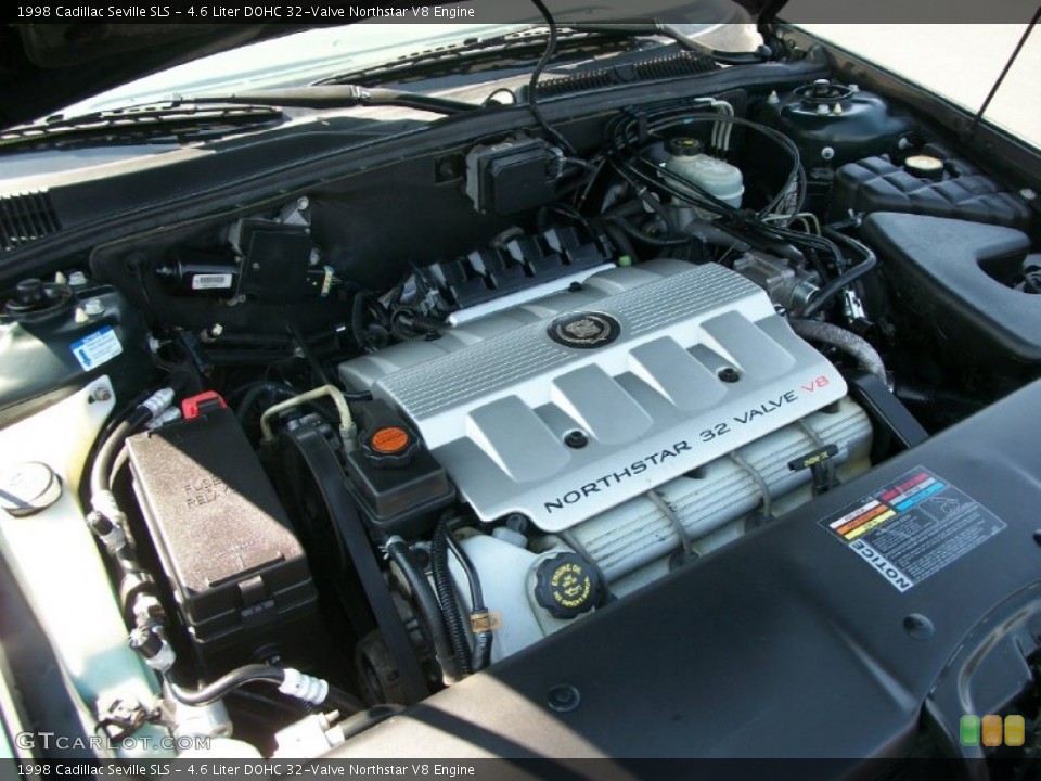 4.6 Liter DOHC 32-Valve Northstar V8 1998 Cadillac Seville Engine