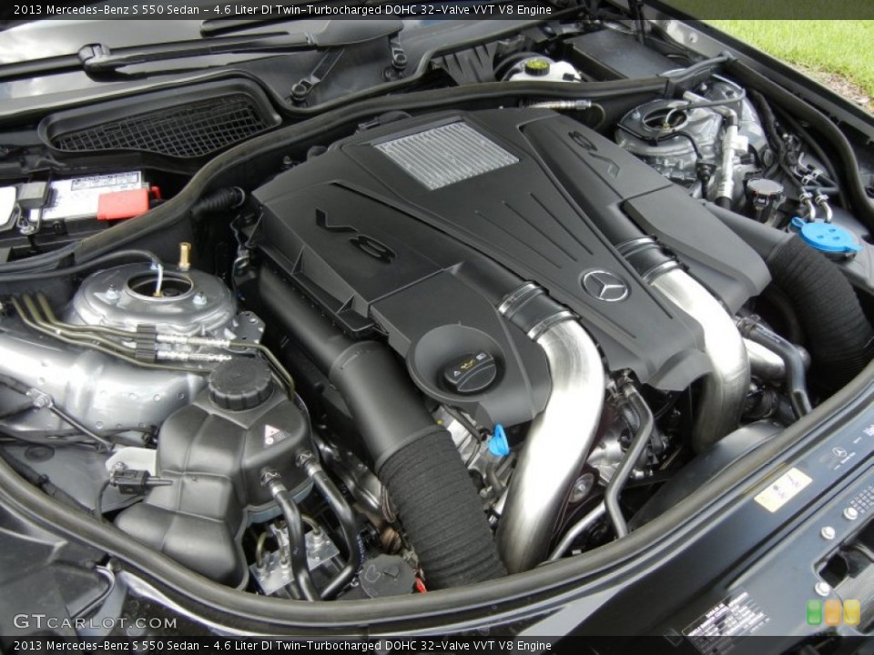 4.6 Liter DI Twin-Turbocharged DOHC 32-Valve VVT V8 Engine for the 2013 Mercedes-Benz S #69330924