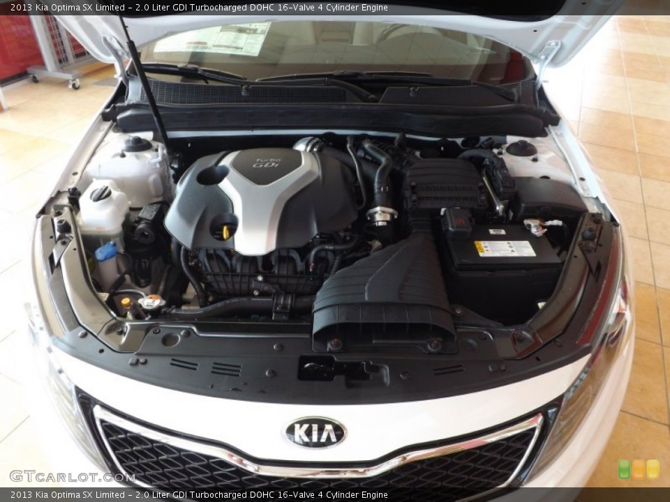 2.0 Liter GDI Turbocharged DOHC 16-Valve 4 Cylinder Engine for the 2013 Kia Optima #69355968