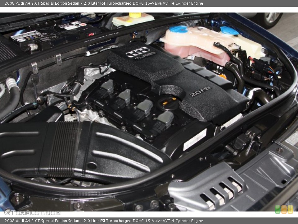 2.0 Liter FSI Turbocharged DOHC 16-Valve VVT 4 Cylinder Engine for the 2008 Audi A4 #69368689