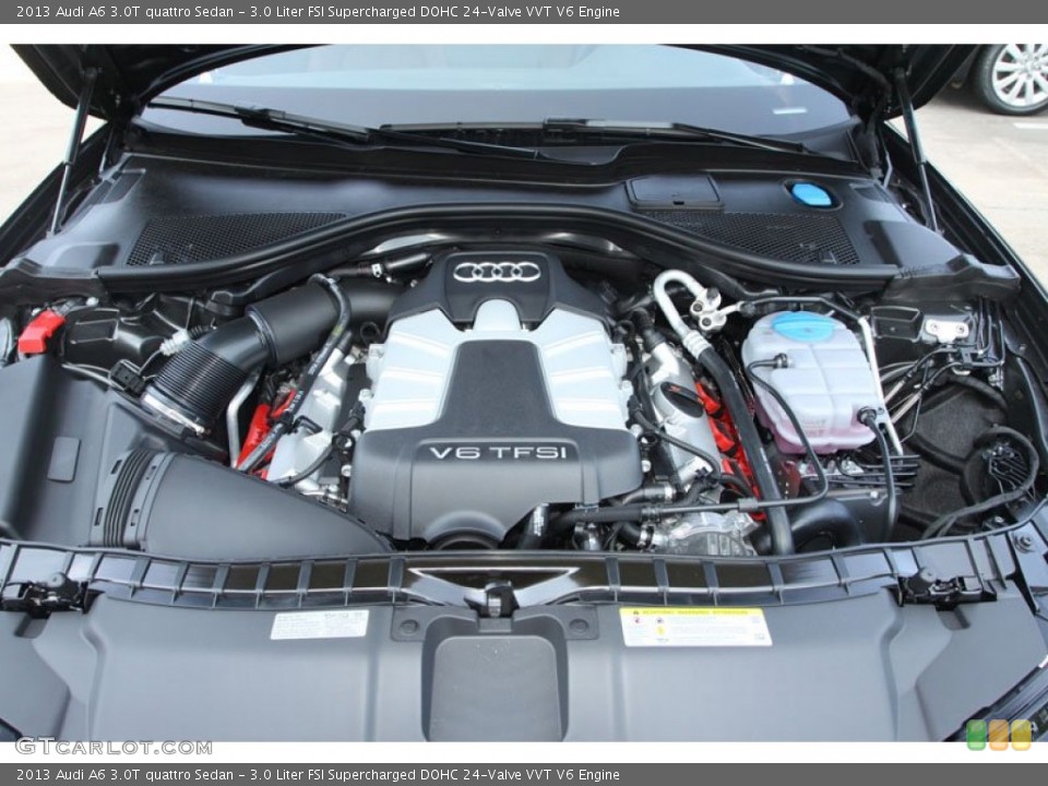 3.0 Liter FSI Supercharged DOHC 24-Valve VVT V6 Engine for the 2013 Audi A6 #69369571