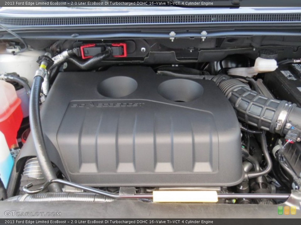 2.0 Liter EcoBoost DI Turbocharged DOHC 16-Valve Ti-VCT 4 Cylinder 2013 Ford Edge Engine