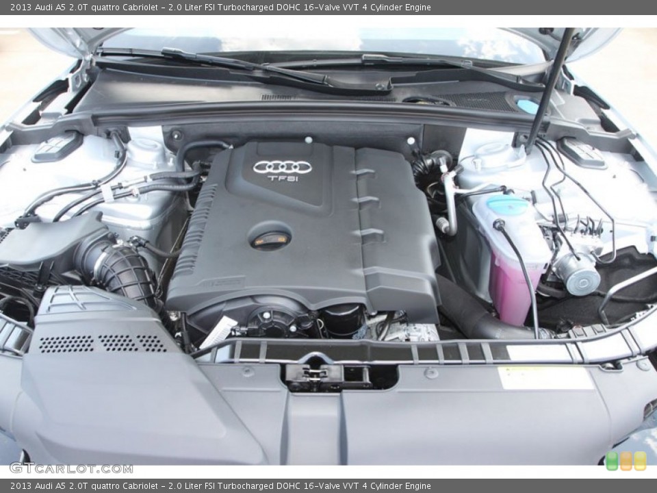 2.0 Liter FSI Turbocharged DOHC 16-Valve VVT 4 Cylinder Engine for the 2013 Audi A5 #69370132