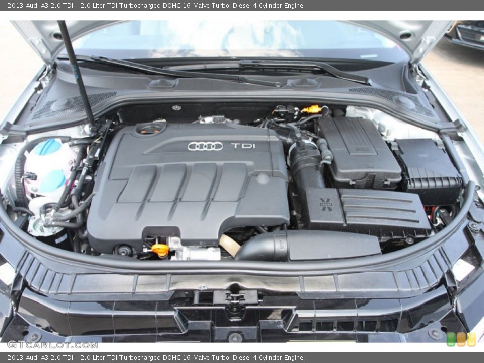 2.0 Liter TDI Turbocharged DOHC 16-Valve Turbo-Diesel 4 Cylinder Engine for the 2013 Audi A3 #69370390