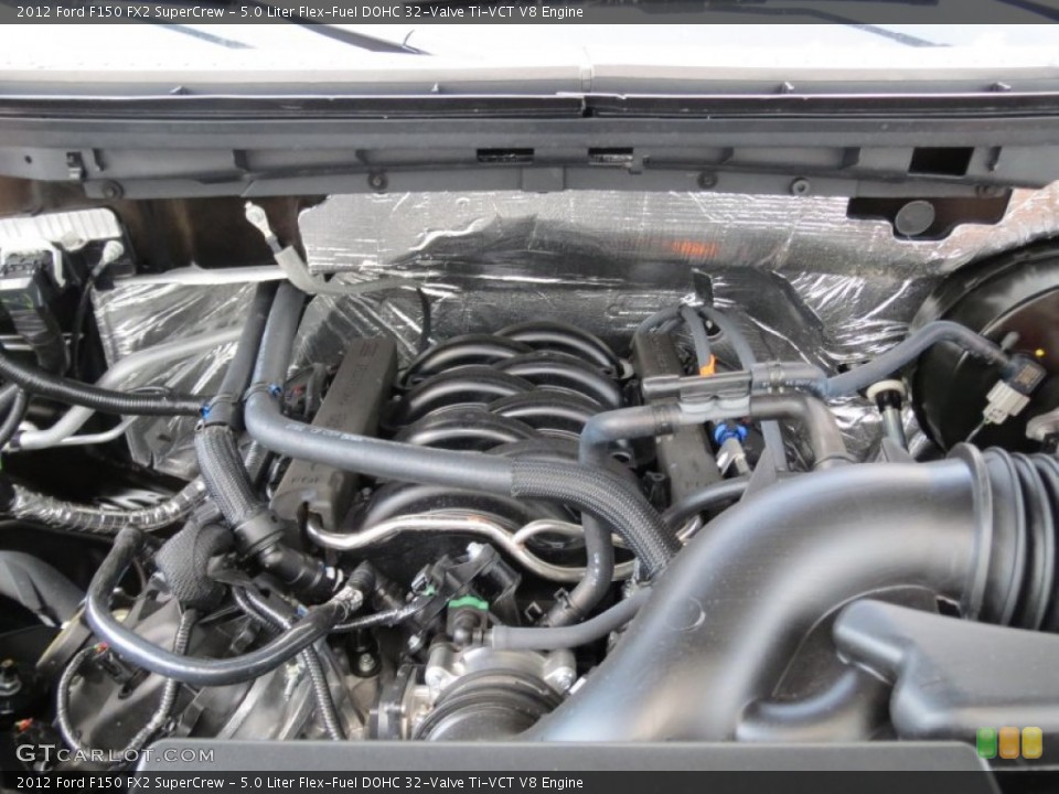 5.0 Liter Flex-Fuel DOHC 32-Valve Ti-VCT V8 Engine for the 2012 Ford F150 #69372085
