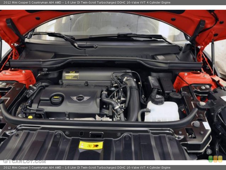 1.6 Liter DI Twin-Scroll Turbocharged DOHC 16-Valve VVT 4 Cylinder Engine for the 2012 Mini Cooper #69374896