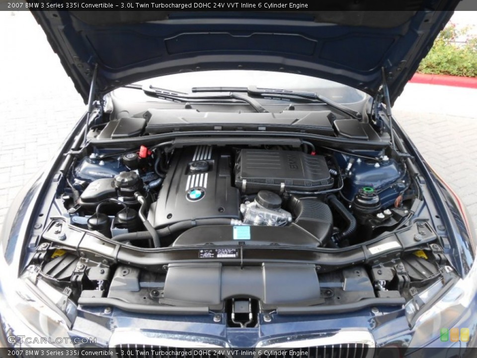 3.0L Twin Turbocharged DOHC 24V VVT Inline 6 Cylinder Engine for the 2007 BMW 3 Series #69381208