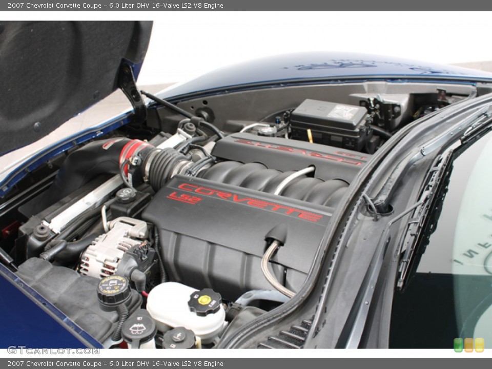 6.0 Liter OHV 16-Valve LS2 V8 Engine for the 2007 Chevrolet Corvette #69381445