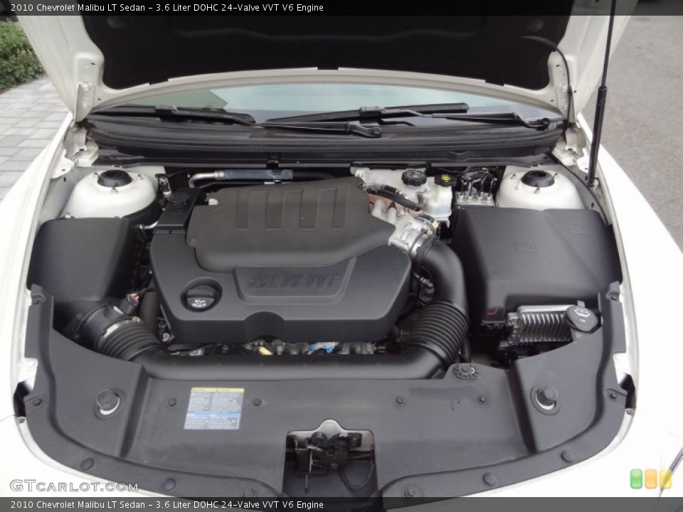 3.6 Liter DOHC 24-Valve VVT V6 Engine for the 2010 Chevrolet Malibu #69393355