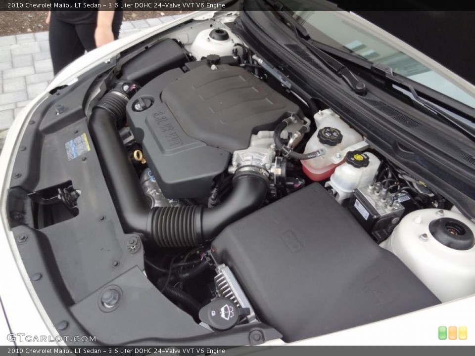 3.6 Liter DOHC 24-Valve VVT V6 Engine for the 2010 Chevrolet Malibu #69393364