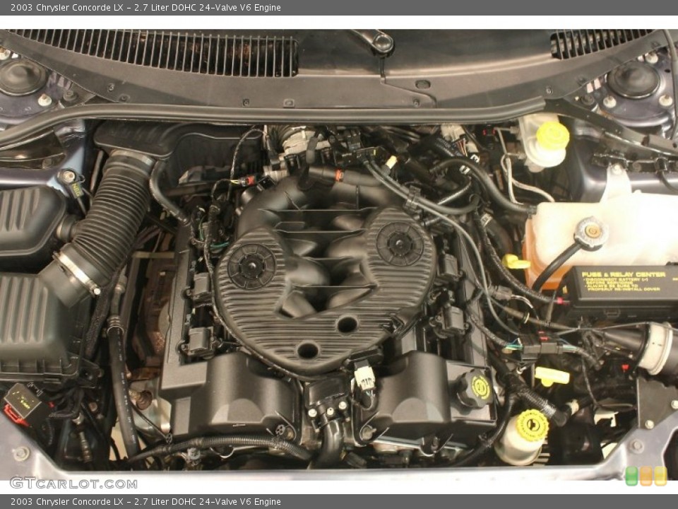 2.7 Liter DOHC 24-Valve V6 2003 Chrysler Concorde Engine