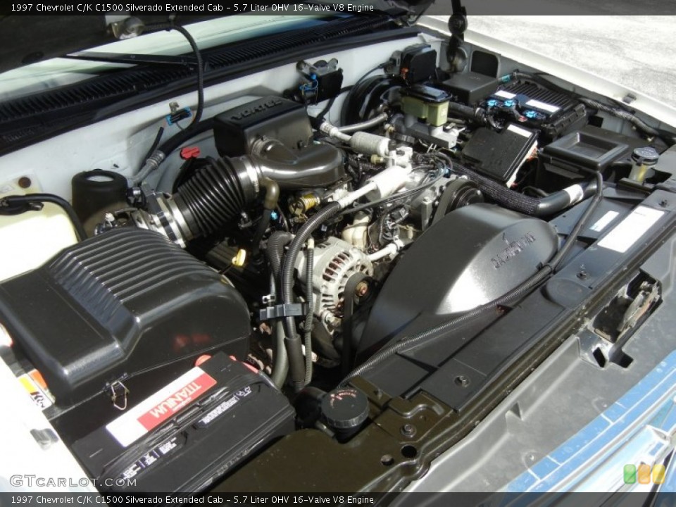 5.7 Liter OHV 16-Valve V8 Engine for the 1997 Chevrolet C/K #69400249