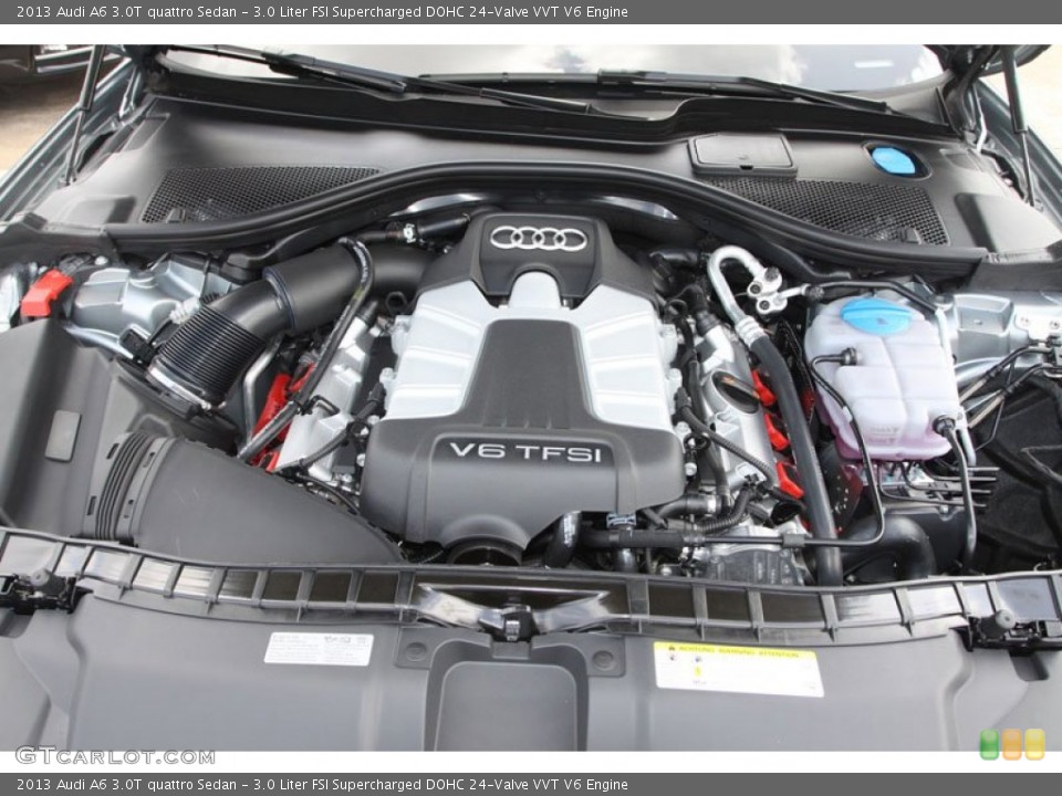 3.0 Liter FSI Supercharged DOHC 24-Valve VVT V6 Engine for the 2013 Audi A6 #69410965