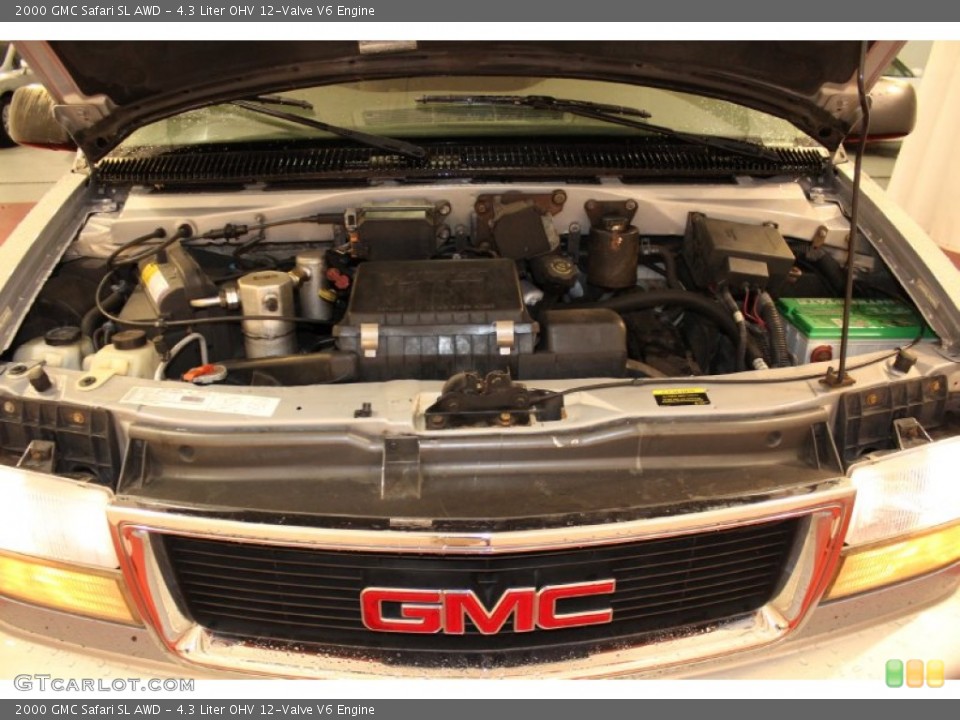 4.3 Liter OHV 12-Valve V6 Engine for the 2000 GMC Safari #69413608