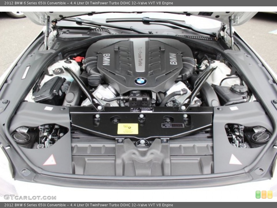 4.4 Liter DI TwinPower Turbo DOHC 32-Valve VVT V8 Engine for the 2012 BMW 6 Series #69420091
