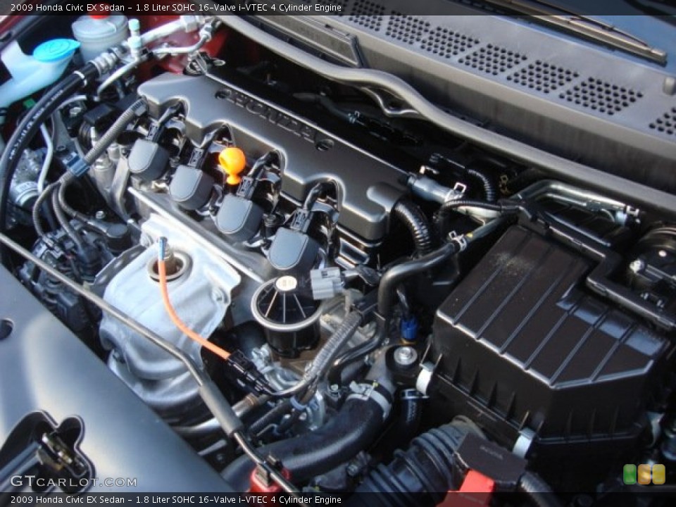 1.8 Liter SOHC 16-Valve i-VTEC 4 Cylinder Engine for the 2009 Honda Civic #69422632