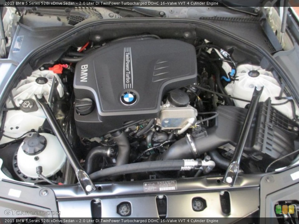 2.0 Liter DI TwinPower Turbocharged DOHC 16-Valve VVT 4 Cylinder Engine for the 2013 BMW 5 Series #69425512