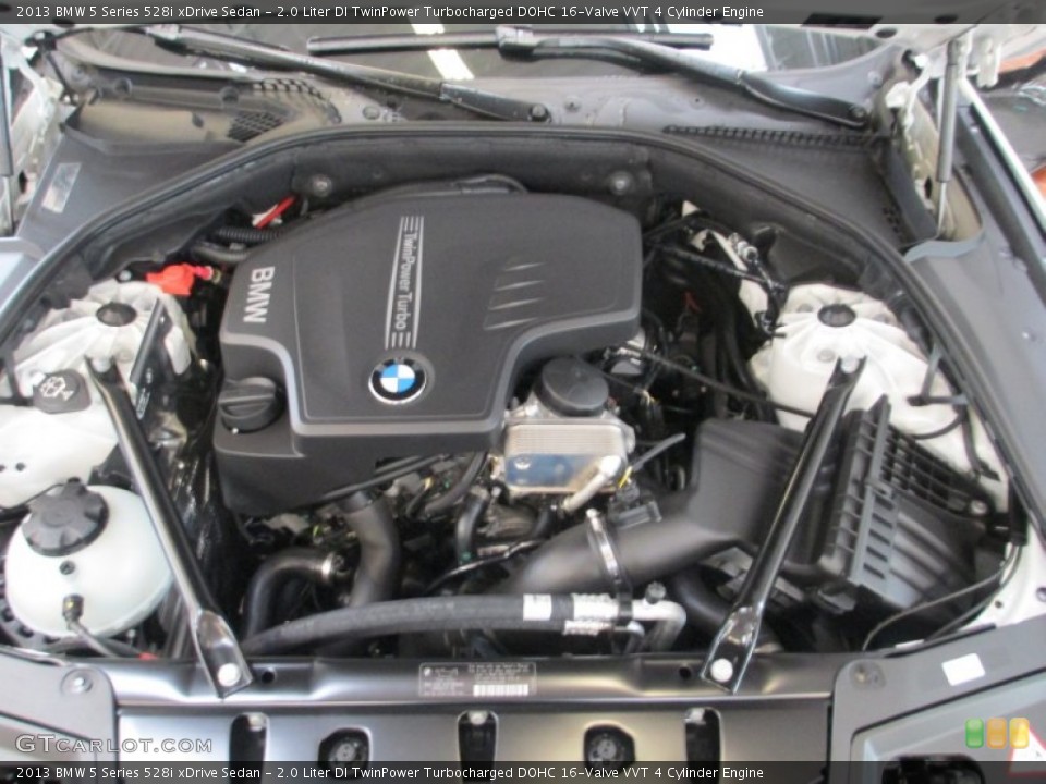 2.0 Liter DI TwinPower Turbocharged DOHC 16-Valve VVT 4 Cylinder Engine for the 2013 BMW 5 Series #69426052
