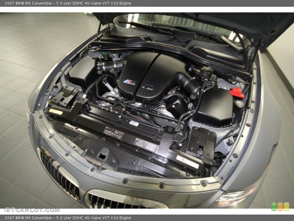 5.0 Liter DOHC 40-Valve VVT V10 Engine for the 2007 BMW M6 #69430918
