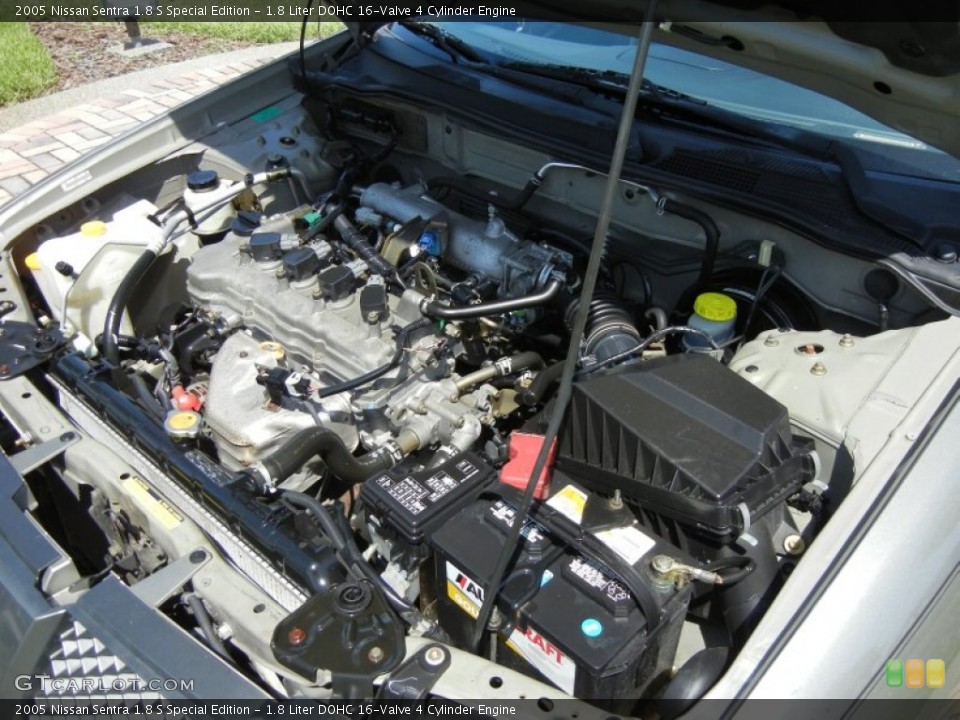 1.8 Liter DOHC 16-Valve 4 Cylinder Engine for the 2005 Nissan Sentra #69433213