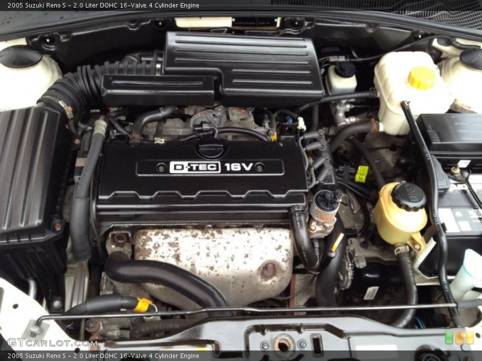 2.0 Liter DOHC 16-Valve 4 Cylinder Engine for the 2005 Suzuki Reno #69433684