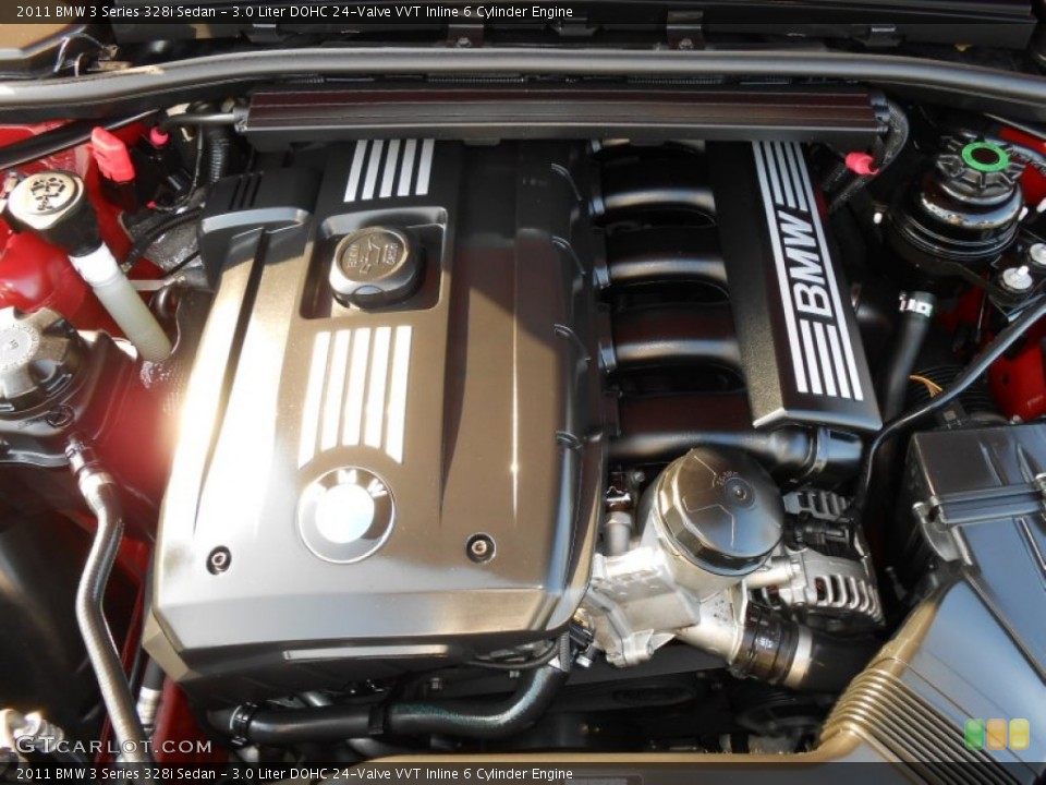 3.0 Liter DOHC 24-Valve VVT Inline 6 Cylinder Engine for the 2011 BMW 3 Series #69440348