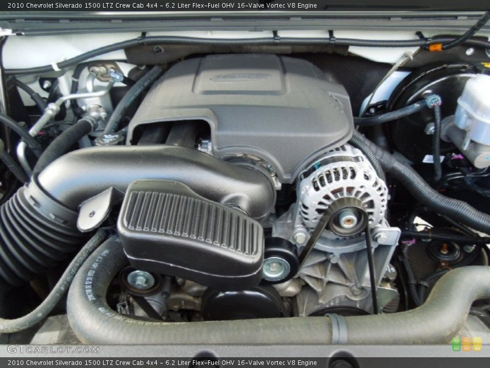 6.2 Liter Flex-Fuel OHV 16-Valve Vortec V8 Engine for the 2010 Chevrolet Silverado 1500 #69442921