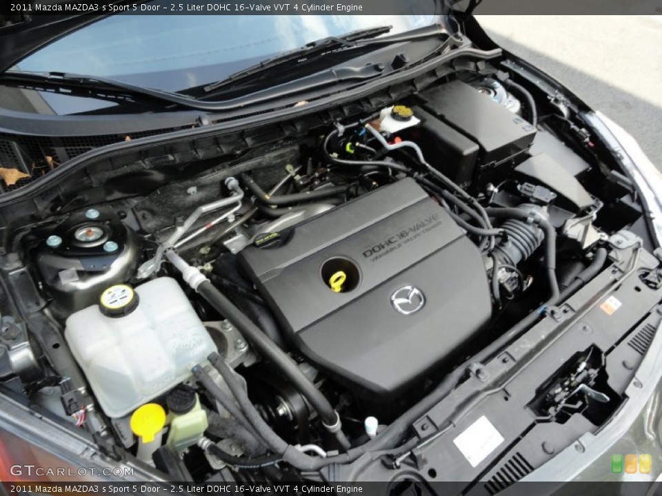2.5 Liter DOHC 16-Valve VVT 4 Cylinder Engine for the 2011 Mazda MAZDA3 #69449665