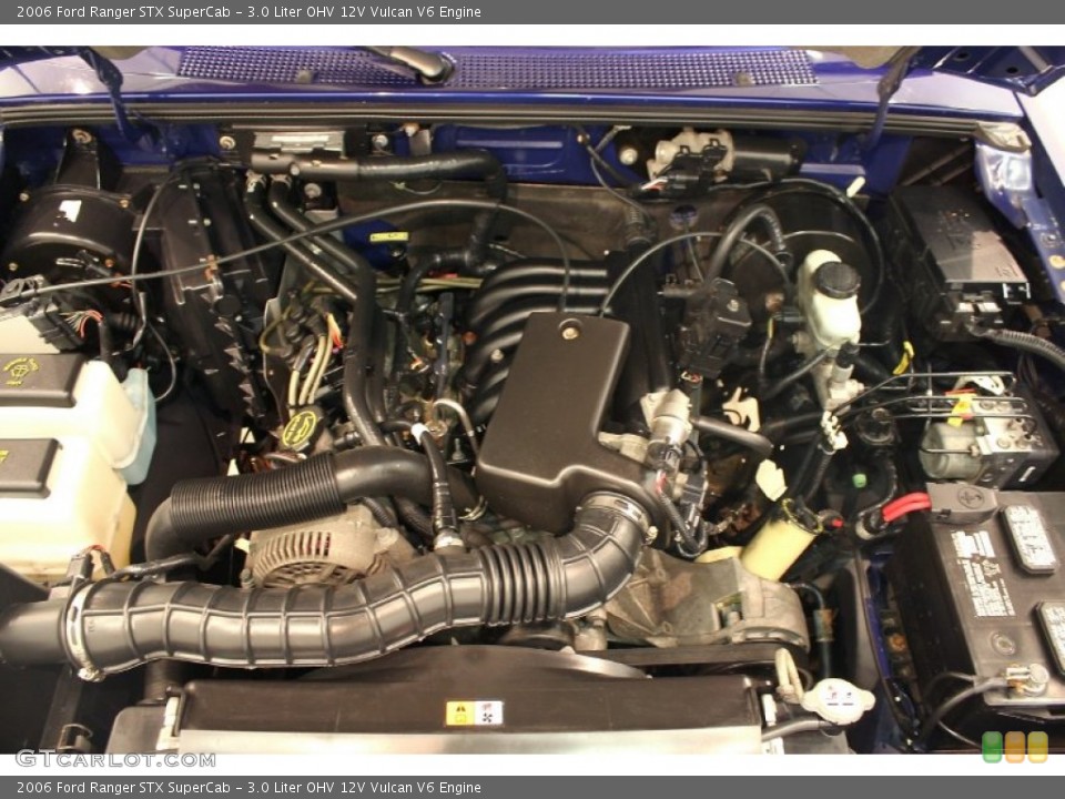3.0 Liter OHV 12V Vulcan V6 Engine for the 2006 Ford Ranger #69454003