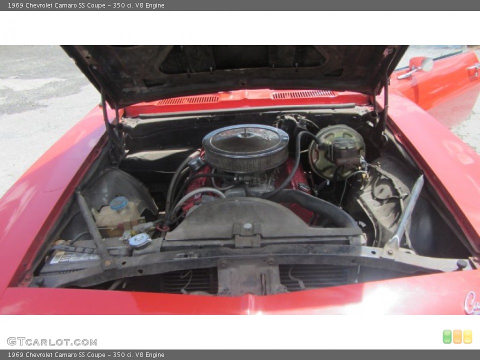 350 ci. V8 1969 Chevrolet Camaro Engine