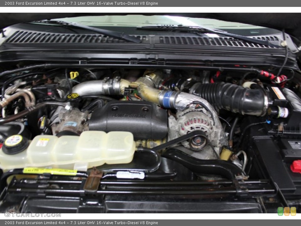 7.3 Liter OHV 16-Valve Turbo-Diesel V8 Engine for the 2003 Ford Excursion #69463969