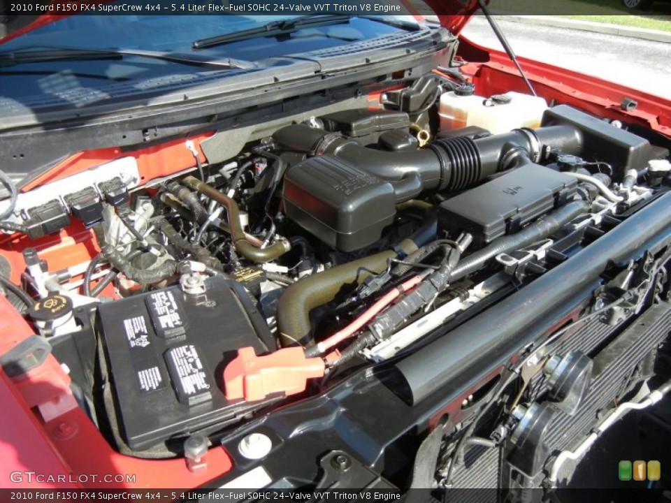 5.4 Liter Flex-Fuel SOHC 24-Valve VVT Triton V8 Engine for the 2010 Ford F150 #69471541