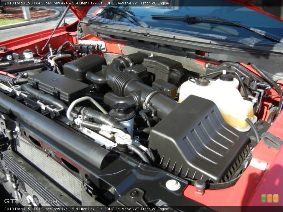 5.4 Liter Flex-Fuel SOHC 24-Valve VVT Triton V8 Engine for the 2010 Ford F150 #69471553