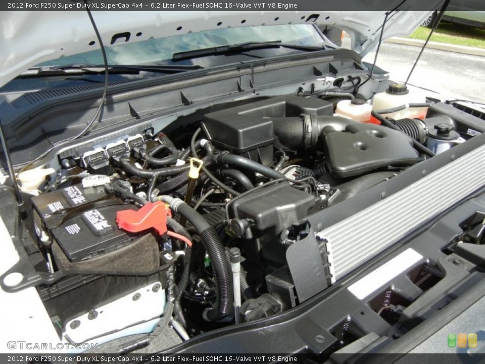 6.2 Liter Flex-Fuel SOHC 16-Valve VVT V8 Engine for the 2012 Ford F250 Super Duty #69472867