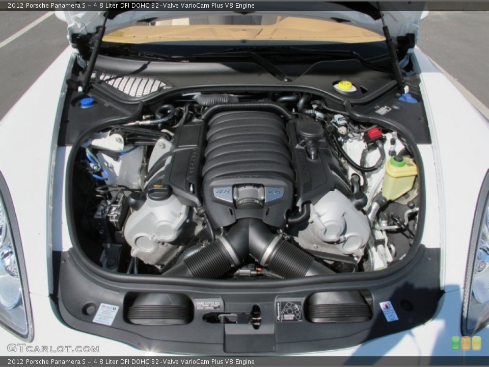 4.8 Liter DFI DOHC 32-Valve VarioCam Plus V8 Engine for the 2012 Porsche Panamera #69476011